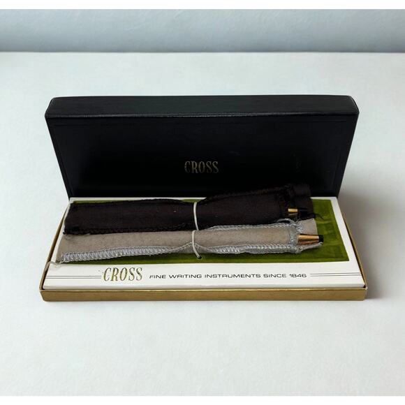 Cross Century 6601 12KT Gold Filled Pen & Pencil Set w/ Box & Sleeves - Picture 2 of 11